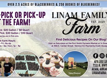 Linam Family Farm Blackberries and Blueberries